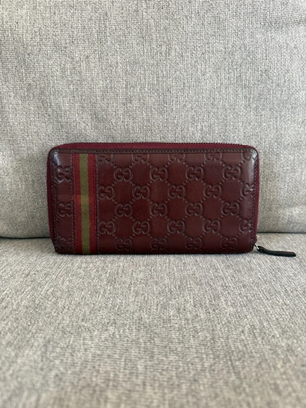 Gucci Guccissima Striped Wallet - Picture 2 of 10